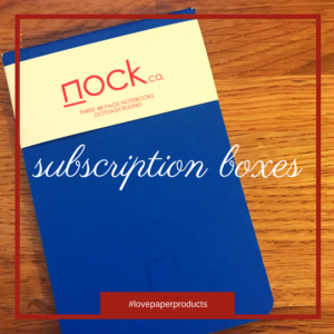 Subscription Boxes
