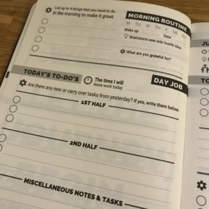 Side Hustle Journal Layout 1