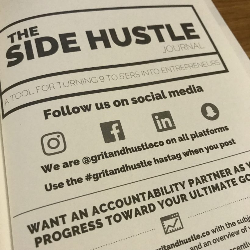 Side Hustle Journal Info
