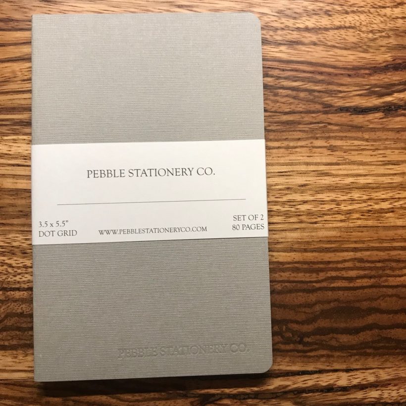 Pebble Stationery - Notebook