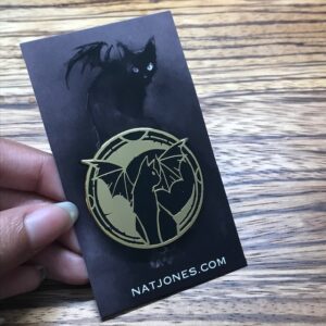 Mina Enamel Pin