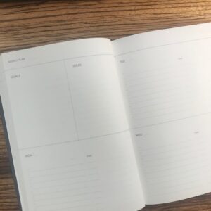 Concept Planner Weekly Layout