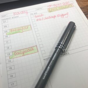 Daily Planner Page