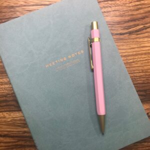 Meeting Notes With Pen