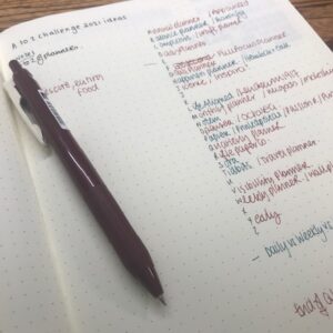 Monthly Planner Notebook Pages
