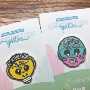 Affirmation Sprites Enamel Pin Set Pins