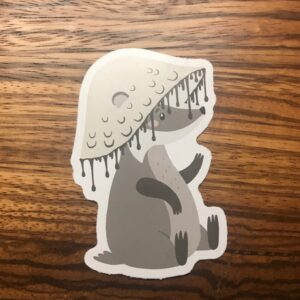 Badger Sticker