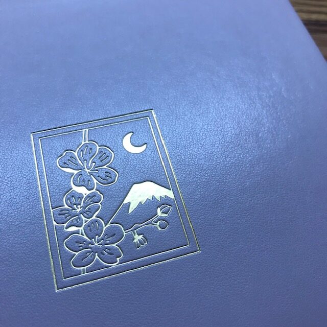 Notebook Therapy Sakura Front Cover Close Up Rotated