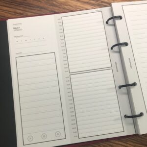 Organicer Daily Layout