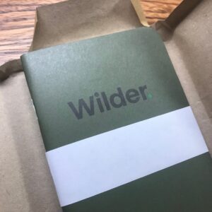 Wilder Notebook In Packaging