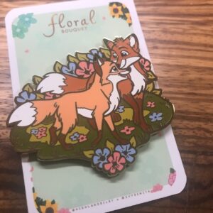 Floral Bouquet Pin