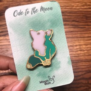 Ode To The Moon Enamel Pin
