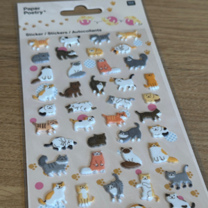 Instagram Posts NotesinaBook Cat Stickers