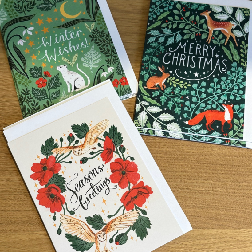 selection of greeting cards from Papio press collection
