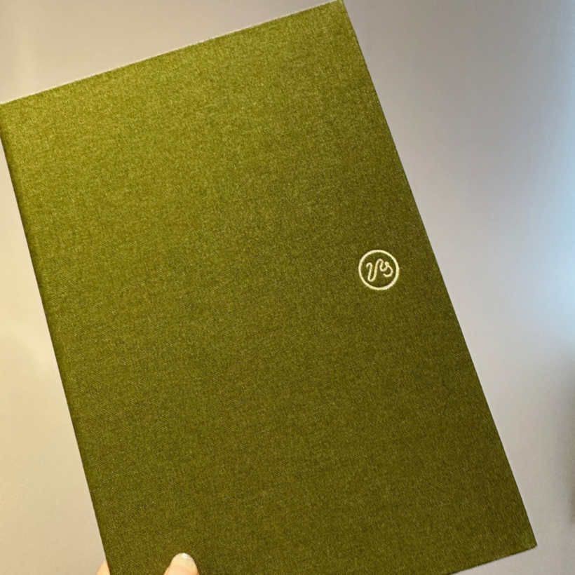clifton notebook from papersmiths in myrtle green