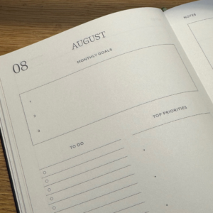 Instagram Posts NotesinaBook Mid Year Diary Monthly Goals